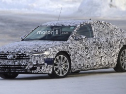 Новый Audi S8 «застукали» на зимних тестах
