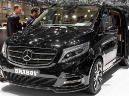 В Женеве будет представлена роскошная тюнинг-версия Mercedes-Benz V-Class от Brabus
