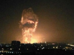 Ночью в Китае прогремел мощнейший взрыв