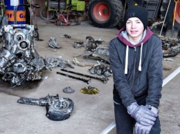 В Дании школьник нашел обломки истребителя времен ВОВ и останки пилота