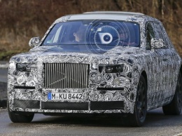 На дорожных тестах замечен Rolls-Royce Phantom 2018