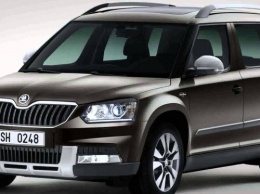 В Сеть попали фотоснимки Skoda Yeti