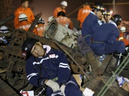 В Китае произошел обвал на шахте, под землей остались 17 человек