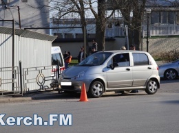 В Керчи велосипедист, которого вчера сбила машина, получил ушиб грудной клетки