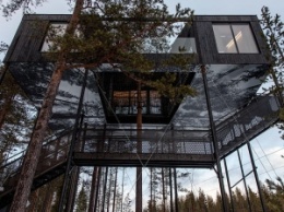 В Швеции построили отель на верхушках сосен (фото)