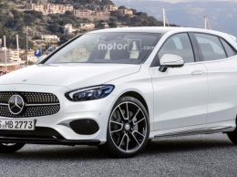 Новый Mercedes A-Class заметили на тестах в Финляндии