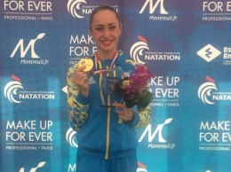 Украинка завоевала золото на Международном турнире по синхронному плаванию