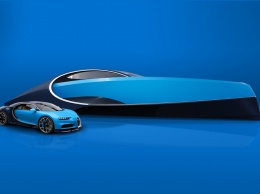 Bugatti показала водоплавающий гиперкар для олигархов