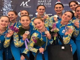 Украинские синхронистки выиграли три медали в последний день этапа Мировой серии в Париже