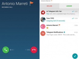 В мессенджере Telegram появилась функция аудиозвонка