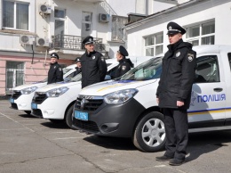 Полтавская полиция получила новые автомобили (фото)