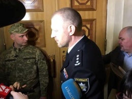 Нардеп от "Народного фронта" Тетерук пришел в Раду в полицейской форме
