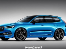 Опубликованы первые рендеры «заряженного» Volvo Polestar XC60