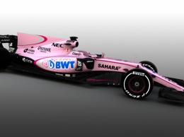 Formula-1: болиды Force India официально получили розовую ливрею