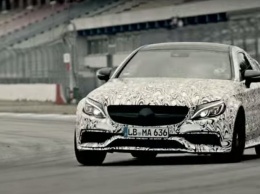 Mercedes-AMG C63 Coupe в очередном видео-тизере