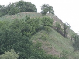 Ночью на Лысой горе в Киеве наблюдали загадочный огонь