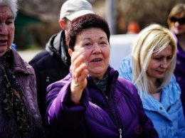 Одесситы протестуют против строительства мойки на зеленой зоне
