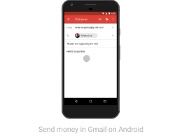У Gmail появилась новая услуга перевода денег прямо в письме