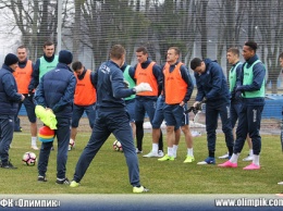 Олимпик провел тренировку в Харькове