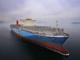 В Южной Корее по заказу Японии построили крупнейший в мире контейнеровоз