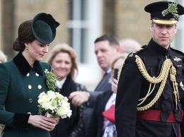 Принц Уильям и Кейт Миддлтон отметили День Святого Патрика пивом "Гиннес"