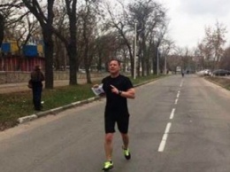 Херсонский депутат принял участие в забеге "Десант 44"