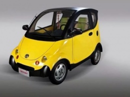 В Китае презентовали миниатюрный электромобиль