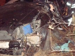 Смертельное ДТП под Киевом: авто с шестью людьми влетело в дерево