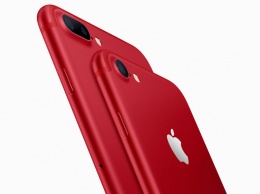 Apple официально представила iPhone 7 и iPhone 7 Plus (PRODUCT)RED Special Edition