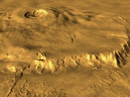 Специалисты из NASA связали извержение вулкана на Марсе с динозаврами