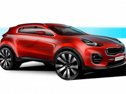 KIA показал официальные тизеры Sportage нового поколения