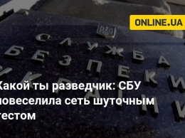 Какой ты разведчик: СБУ повеселила сеть шуточным тестом