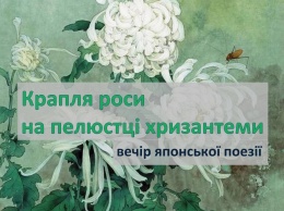 Николаевцев зовут на вечер японской поэзии «Капля росы на лепестке хризантемы»