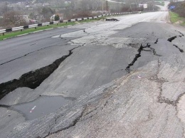В оккупированном Крыму разрушилась дорога между Симферополем и Севастополем