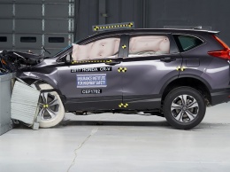 Новая Honda CR-V 2017 покорила ужесточенную программу тестов на безопасность IIHS