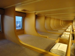 Как выглядят уникальные вагоны-спальни в японских поездах