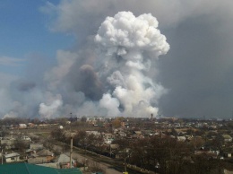 Из-за пожара в Балаклее работа Шебелинского ОПГКН приостановлена на три дня