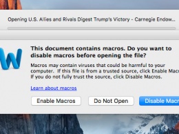 Вредоносные документы Word атакуют компьютеры на macOS