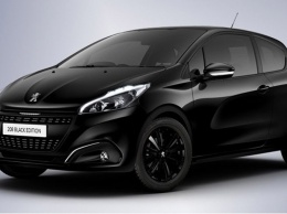 В Англии начался прием заказов на новый Peugeot 208 Black Edition