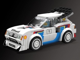 Lego выпустит раллийного «монстра» Peugeot 205 T16 Evolution 2