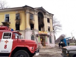 В Каменском произошел ночной пожар