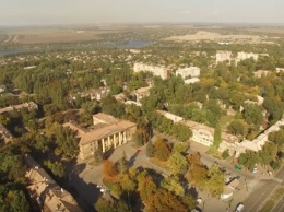 В Запорожье Заводский район показали с высоты птичьего полета (ВИДЕО)