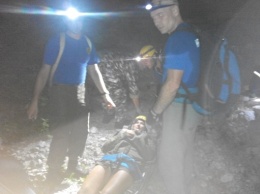 В горах на ЮБК эвакуировали москвичку, упавшую в ущелье (ФОТО)