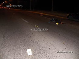 ДТП в Киеве: на проспекте Ватутина мотоциклист сбил насмерть пешехода. ФОТО
