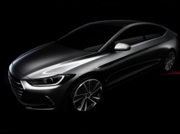 Hyundai показала эскиз новой версии Elantra