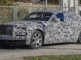 Новый Rolls-Royce Phantom засняли на видеокамеру