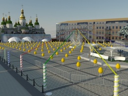 В "Фолк Юкрейн" рассказали, как будет выглядеть центр Киева на Пасху