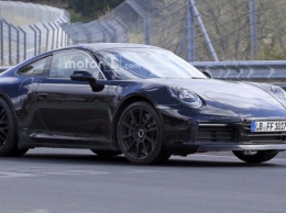Гибридный спорткар Porsche 911 Hybrid замечен на Нюрбургнринге