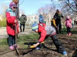 Мариупольские дошкольники вышли на акцию (ФОТО)