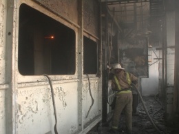 В Харькове погасили пожарище на заводе: появились подробности ЧП